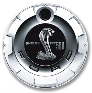 SHELBY GT-500 12" SINGLE SIDED DISK SIGN