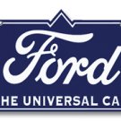 Ford Universal Car Metal Sign Ford Universal Car Metal Sign