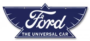 Ford Universal Car Metal Sign