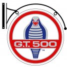COBRA G.T. 500 DOUBLE SIDED DISK METAL SIGN BRACKET COBRA G.T. 500 DOUBLE SIDED DISK METAL SIGN BRACKET