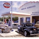 AMERICAN GAS AMOCO RETRO METAL SIGN