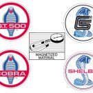 CARROLL SHELBY MAGNET SET CARROLL SHELBY MAGNET SET