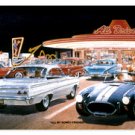 ALL MY ROWDY FRIENDS RETRO METAL SIGN