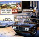 DAIRY DREAM RETRO METAL SIGN