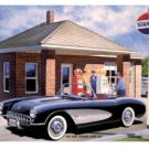 STANDARD GAS STATION AS YOU TRAVEL HEAVY STEEL SIGN STANDARD GAS STATION AS YOU TRAVEL HEAVY STEEL SIGN