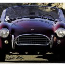 CAROLL SHELBY PHOTO PRINT HEAVY STEEL SIGN