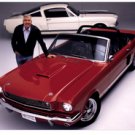 CAROLL SHELBY HEAVY STEEL MUSTANG SIGN