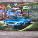 CAMARO GARAGE HEAVY STEEL SIGN