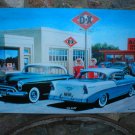 JACK SCHMITT DX GAS A&W ROOTBEER LARGE HEAVY STEEL SIGN JACK SCHMITT DX GAS A&W ROOTBEER LARGE HEAVY STEEL SIGN