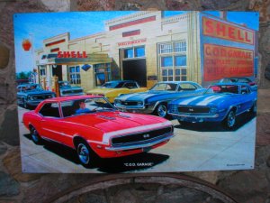 JACK SCHMITT C.O.D. GARAGE LARGE HEAVY STEEL SIGN