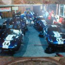 COBRA COUPE GARAGE HEAVY STEEL SIGN
