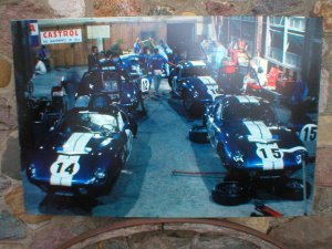 COBRA COUPE GARAGE HEAVY STEEL SIGN
