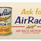 AIRRACE MOTOR OIL TIN SIGN 24 GAUGE