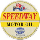 SPEEDWAY OIL METAL SIGN 24 GAUGE