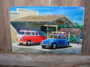 JACK SCHMITT VW SERVICE CENTER HEAVY STEEL SIGN