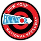 NEW YORK ELIMINATOR NATIONAL SPEEDWAY HEAVY STEEL SIGN NEW YORK ELIMINATOR NATIONAL SPEEDWAY HEAVY STEEL SIGN