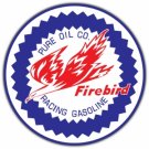 FIREBIRD RACING GASOLINE HEAVY STEEL SIGN