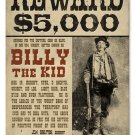 BILLY THE KID OUTLAW HEAVY METAL SIGN BILLY THE KID OUTLAW HEAVY METAL SIGN