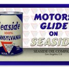 SEASIDE PENNSYVANIA MOTOR OIL HEAVY METAL SIGN SEASIDE PENNSYVANIA MOTOR OIL HEAVY METAL SIGN
