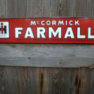 IHC MC CORMICK FARMALL PORCELAIN COATED SIGN