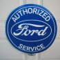 FORD AUTHORIZED SERVICE 24" TIN SIGN