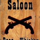 OLD TOWN SALOON DANCING GIRLS HEAVY METAL SIGN OLD TOWN SALOON DANCING GIRLS HEAVY METAL SIGN