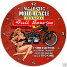 MAJESTIC MOTORCYCLES CLOCK SHOP GARAGE AUTO