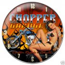 CHOPPER GARAGE CLOCK AUTO GARAGE SHOP