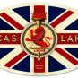 LUCAS LAMPS KING OF THE ROAD HEAVY METAL SIGN