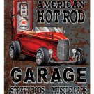 AMERICAN HOT ROD MOBILGAS HEAVY METAL SIGN