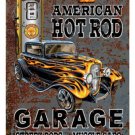 AMERICAN HOT ROD SHELL HEAVY METAL SIGN OLD LOOK