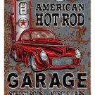 American Hot Rod Texaco HEAVY METAL SIGN