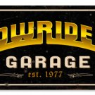 Lowrider Garage est.1977 Heavy Metal Sign