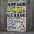 HOT ROD GARAGE 1948 FORD Heavy Metal Sign