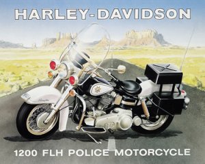 HD 1200 TIN SIGN MOTORCYCLE METAL SIGNS