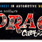 Drag Cartoons heavy metal sign Pete Millar