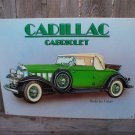 CADILLAC CABRIOLET TIN SIGN