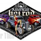 American Hot Rod sexy diamond shaped Heavy Metal Sign