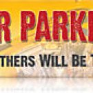 Chopper Parking Only HEAVY METAL SIGN