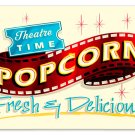 Fresh Popcorn theater sign HEAVY METAL SIGN
