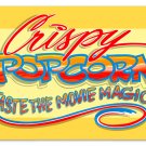 Crispy Popcorn movie magic HEAVY METAL SIGN