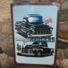 Classic Haulers chevy trucks METAL SIGN