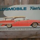 OLDSMOBILE FIESTA STATION WAGON Long Tin Sign OLDSMOBILE FIESTA STATION WAGON Long Tin Sign
