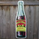 Royal Crown Die Cut Bottle METAL SIGN Royal Crown Die Cut Bottle METAL SIGN