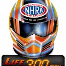 LIFE BEGINS AT 300 MPH Heavy Metal Sign