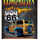 AMERICA'S HIGHWAY Heavy Metal Sign