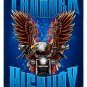 THUNDER HIGHWAY Heavy Metal Sign