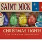 ST NICK CHRISTMAS LIGHTS Heavy Metal Sign