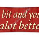 WINE A BIT FEEL BETTER Heavy Metal Sign