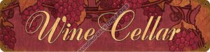 WINE CELLAR Heavy Metal Sign